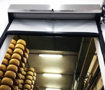 Porte Enroulement Aseptisée Rollizip Pharma : ACPI Fermetures - Porte Rapide