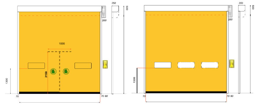 Porte Rapide : RollZip Pharma ACPI FERMETURES